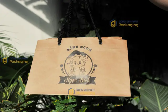 Túi giấy kraft Bánh Ngon Ngọc Bích – ảnh 2